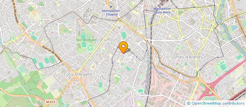 localisation de l'entreprise SUD PICCEL à MONTPELLIER