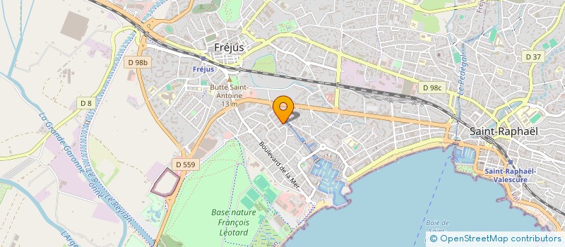 localisation de l'entreprise SUD PLAISANCE CONSULTING à FREJUS