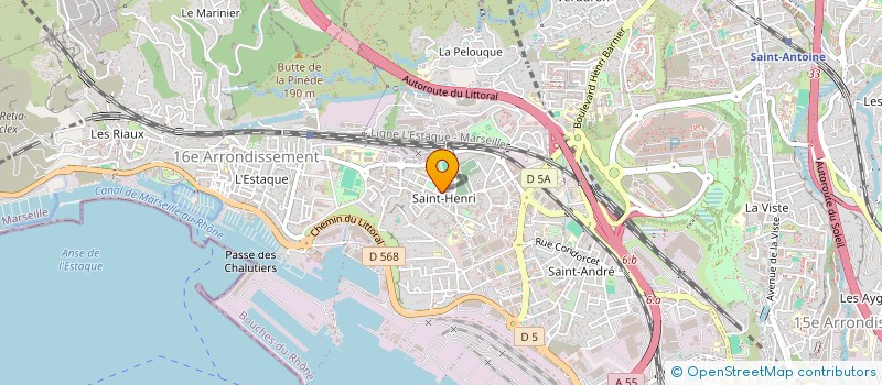 localisation de l'entreprise SUD PLASTIFICATION à MARSEILLE