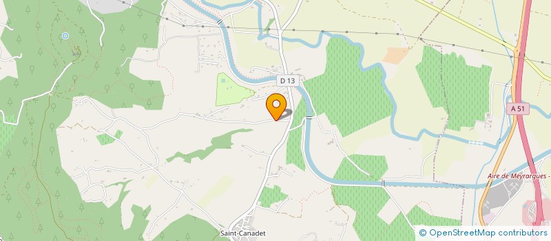 localisation de l'entreprise SUD PLOMBERIE SERVICE  LE PUY-SAINTE-REPARADE