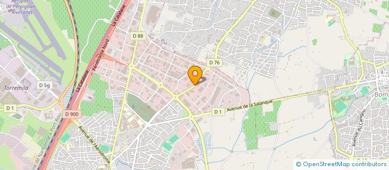 localisation de l'entreprise SUD POMPAGE ROUSSILLON à PERPIGNAN