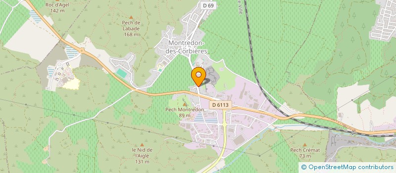 localisation de l'entreprise SUD PRESTATION  MONTREDON-DES-CORBIERES