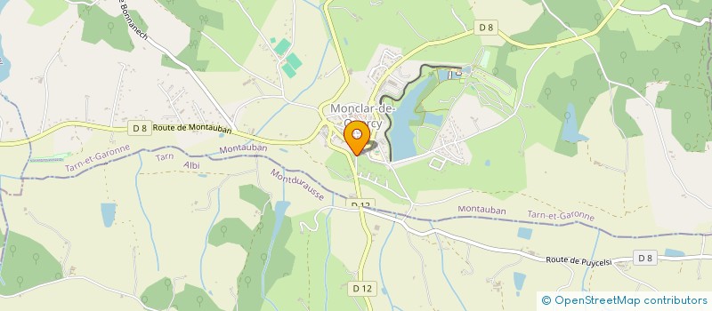 localisation de l'entreprise SUD PRO ENSEIGNES à LEOJAC