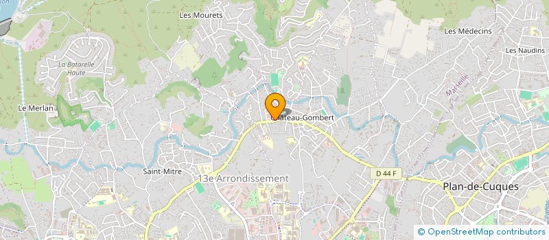 localisation de l'entreprise SUD PROJET AVENIR à MARSEILLE