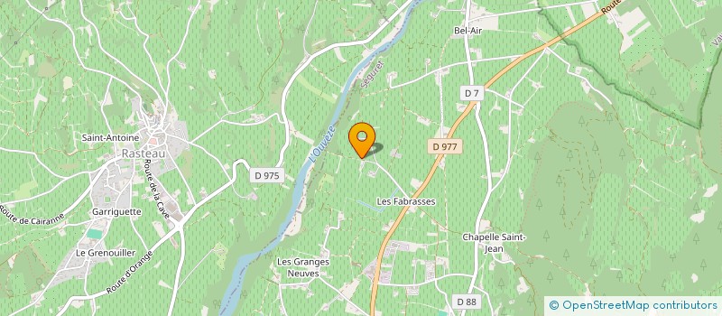 localisation de l'entreprise SUD PROJET MANAGEMENT à SEGURET