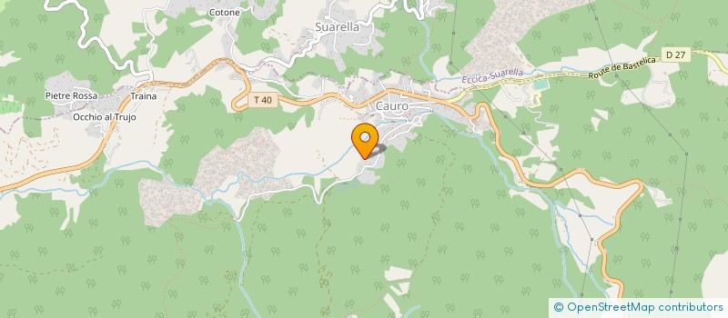 localisation de l'entreprise SUD PROMOTION  CAURO