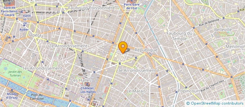 localisation de l'entreprise SUD PROMOTION  PARIS