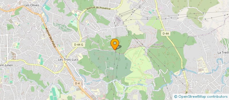 localisation de l'entreprise SUD PROTECTION COUVERTURE  ALLAUCH