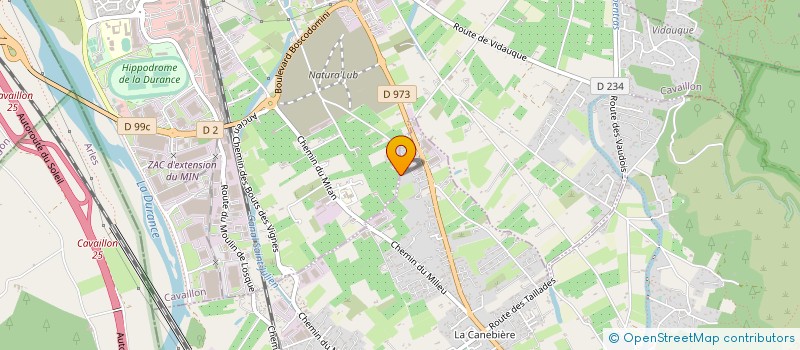 localisation de l'entreprise SUD RALLYE AUTO  CHEVAL-BLANC