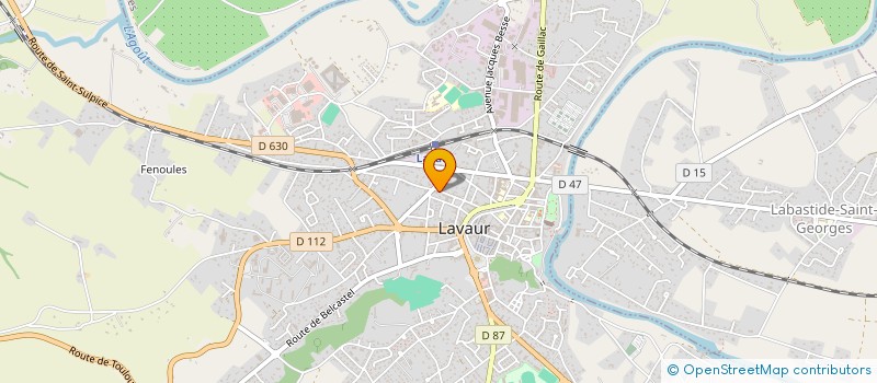 localisation de l'entreprise SUD RANDOS VOYAGES  LAVAUR