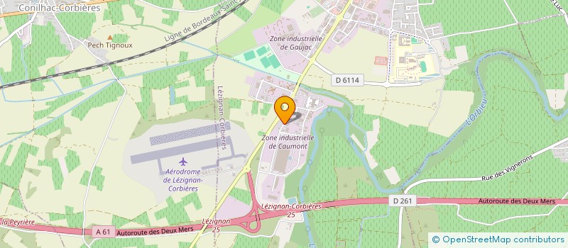 localisation de l'entreprise SUD RENOV'ISO à LEZIGNAN-CORBIERES