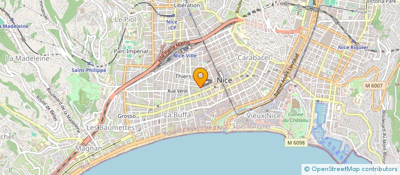 localisation de l'entreprise SUD RENOV SASU à NICE