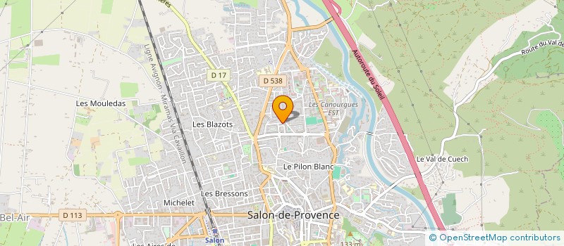 localisation de l'entreprise SUD RENOVATION  SALON-DE-PROVENCE