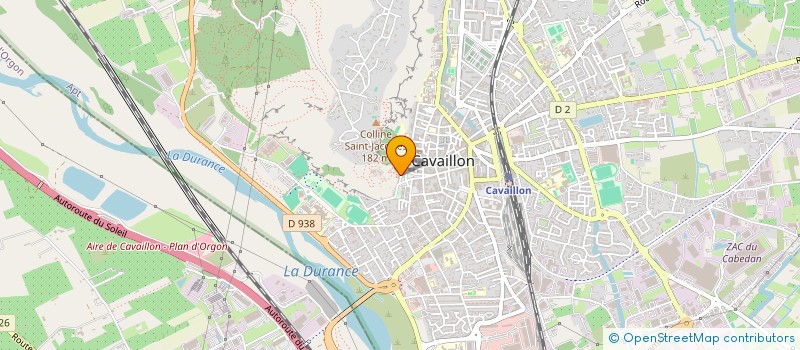 localisation de l'entreprise SUD RENOVATION BTP  CAVAILLON