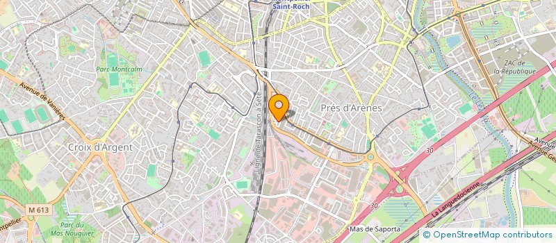 localisation de l'entreprise SUD RENOVATION HERAULT à MONTPELLIER