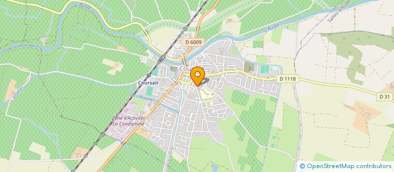 localisation de l'entreprise SUD RENOVATION LANGUEDOCIENNE  COURSAN