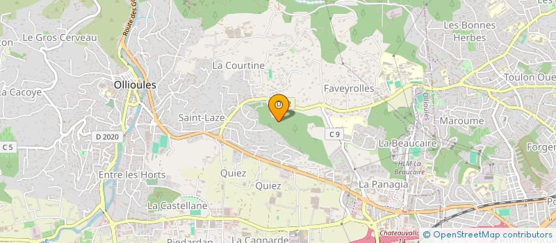 localisation de l'entreprise SUD RESINE APPLICATION à OLLIOULES