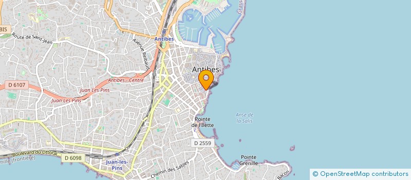 localisation de l'entreprise SUD REVEIL POUR YEHOSHOUA  ANTIBES