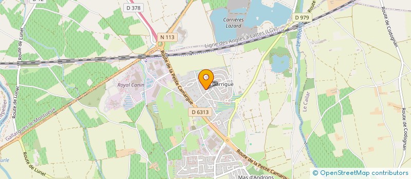 localisation de l'entreprise SUD ROBOTIQUE  AIMARGUES