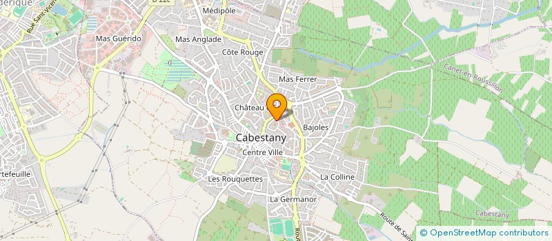 localisation de l'entreprise SUD ROUSSILLON VOLETS SERVICES à CABESTANY