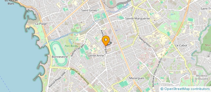 localisation de l'entreprise SUD RUNNING à MARSEILLE