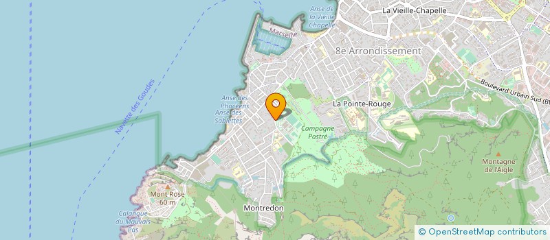 localisation de l'entreprise SUD S A P  MARSEILLE