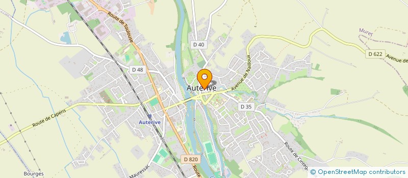 localisation de l'entreprise SUD SERRES  AUTERIVE