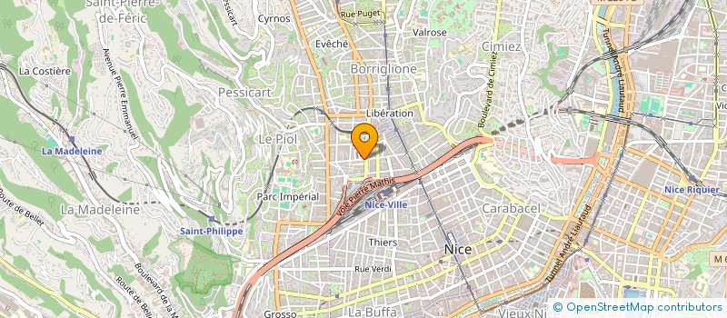 localisation de l'entreprise SUD SERVICE GAZ  NICE