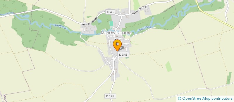 localisation de l'entreprise SUD SERVICE UNIVERSEL DE DISTRIBUTION à BERNY-EN-SANTERRE