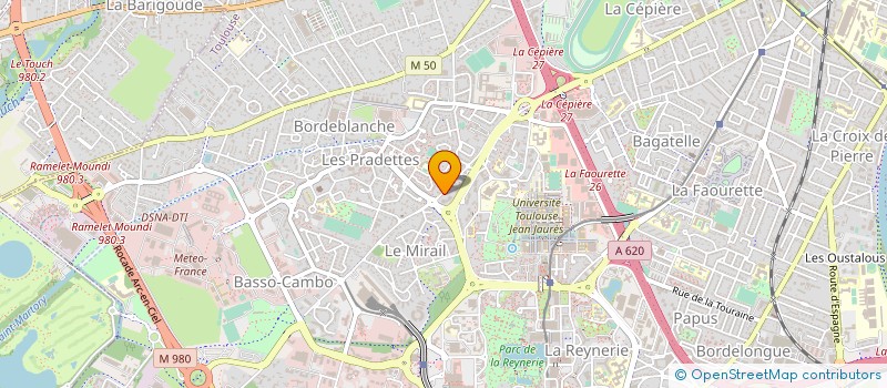 localisation de l'entreprise SUD SERVICES VIDEO GARDIENNAGE à TOULOUSE