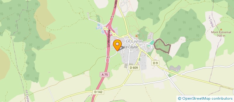 localisation de l'entreprise SUD SOUDURES à LE CAYLAR