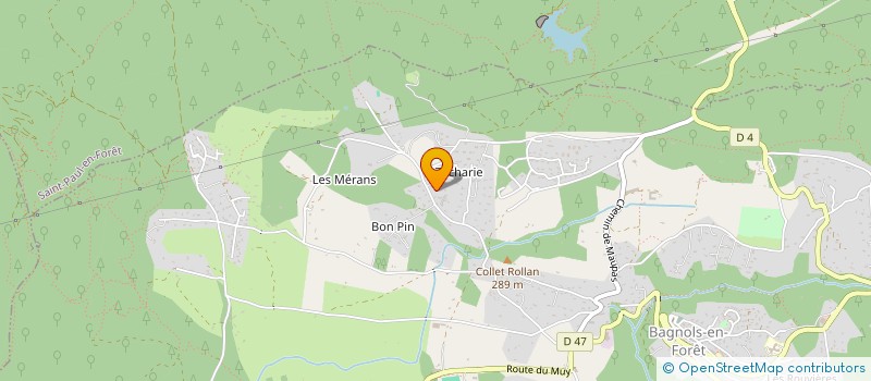 localisation de l'entreprise SUD SPECTACLES à FREJUS