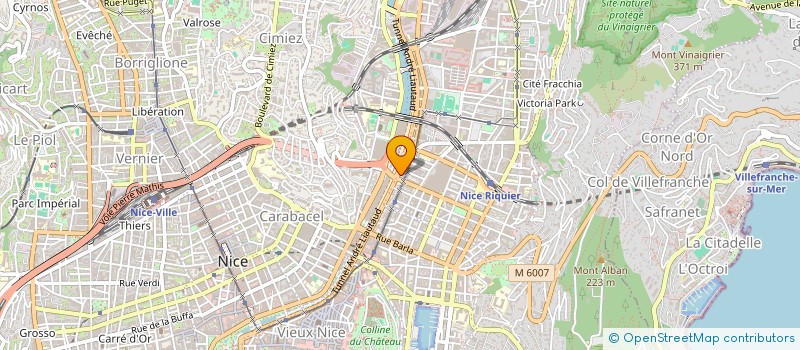 localisation de l'entreprise SUD SPORT INSERTION MANAGEMENT à NICE