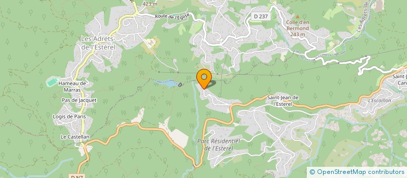 localisation de l'entreprise SUD SPORTS ET MUSICS EVENTS à FREJUS