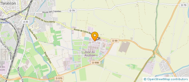 localisation de l'entreprise SUD STRUCTURE à TARASCON