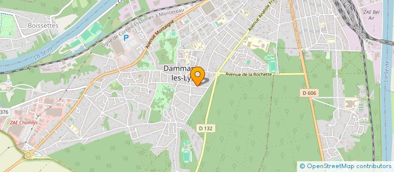 localisation de l'entreprise SUD SUD à DAMMARIE-LES-LYS