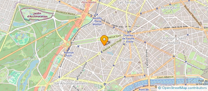 localisation de l'entreprise SUD SUD INTERNATIONAL  PARIS