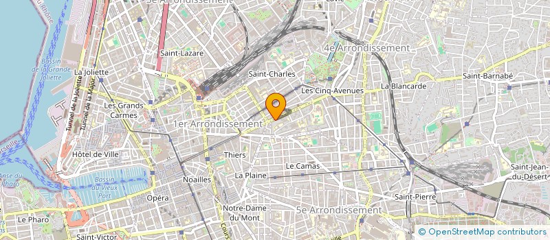 localisation de l'entreprise SUD SURPIN NUMERIQUE  MARSEILLE