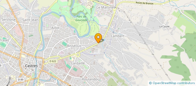 localisation de l'entreprise SUD TARN  CASTRES