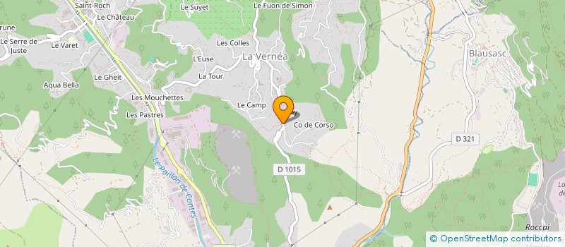 localisation de l'entreprise SUD TECHNIQUE ENERGIES à CONTES