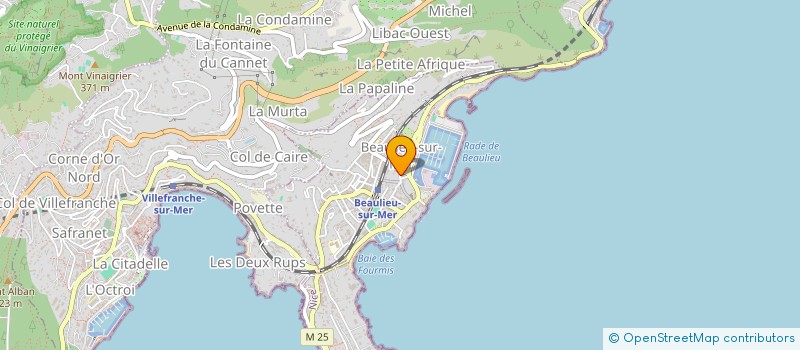 localisation de l'entreprise SUD TECHNIQUE MARINE à BEAULIEU-SUR-MER