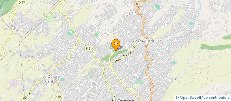 localisation de l'entreprise SUD TERRASSEMENT & VOIRIE à LE TAMPON