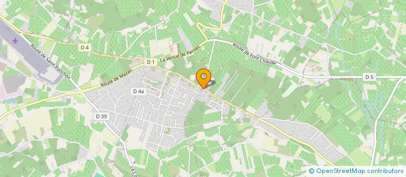localisation de l'entreprise SUD TERRE ET PROVENCE à MAZAN