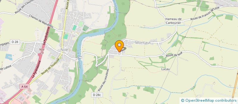 localisation de l'entreprise SUD TOULOUSAIN DIAGNOSTIC  MONTAUT