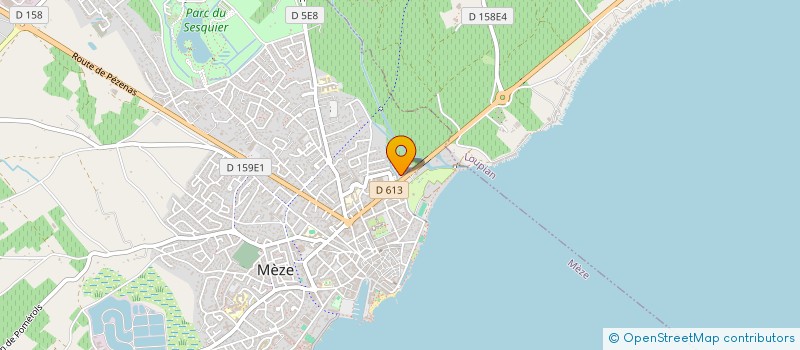 localisation de l'entreprise SUD TRACTO à MEZE