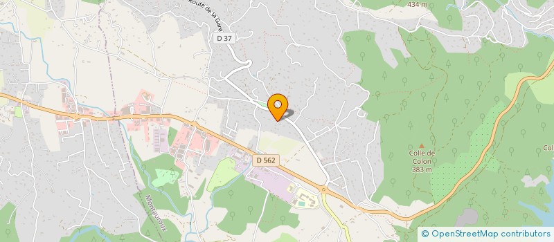 localisation de l'entreprise SUD TRANSACTIONS à MONTAUROUX