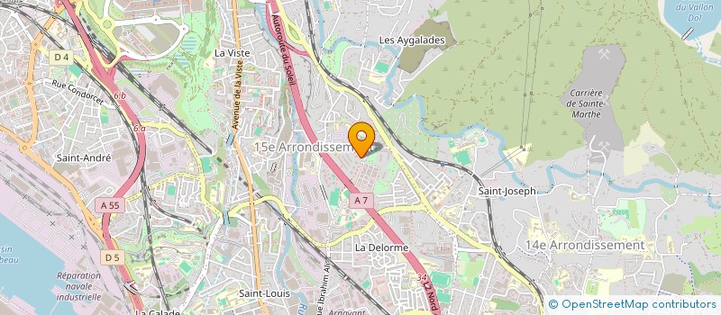 localisation de l'entreprise SUD TRANSPALETTES SOCIETE NOUVELLE à MARSEILLE