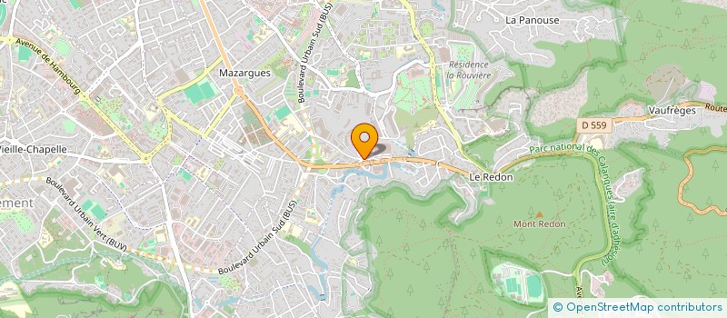 localisation de l'entreprise SUD TRANSPORT DE PERSONNE à MARSEILLE