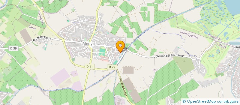 localisation de l'entreprise SUD TRAVAUX AMENAGEMENT à ALENYA