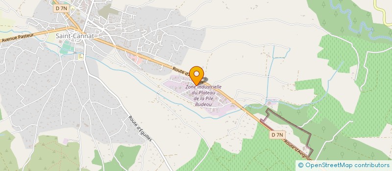 localisation de l'entreprise SUD TRAVAUX CONSULTING à SAINT-CANNAT
